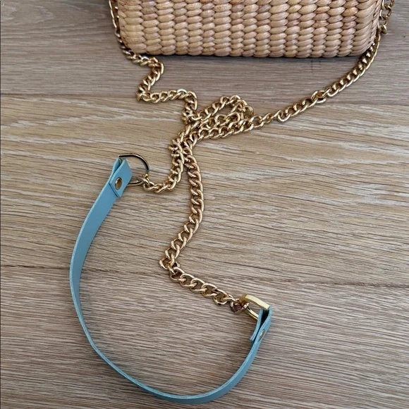 Sea & Grass Laurel petite Dusty Blue Purse - Picture 4 of 12